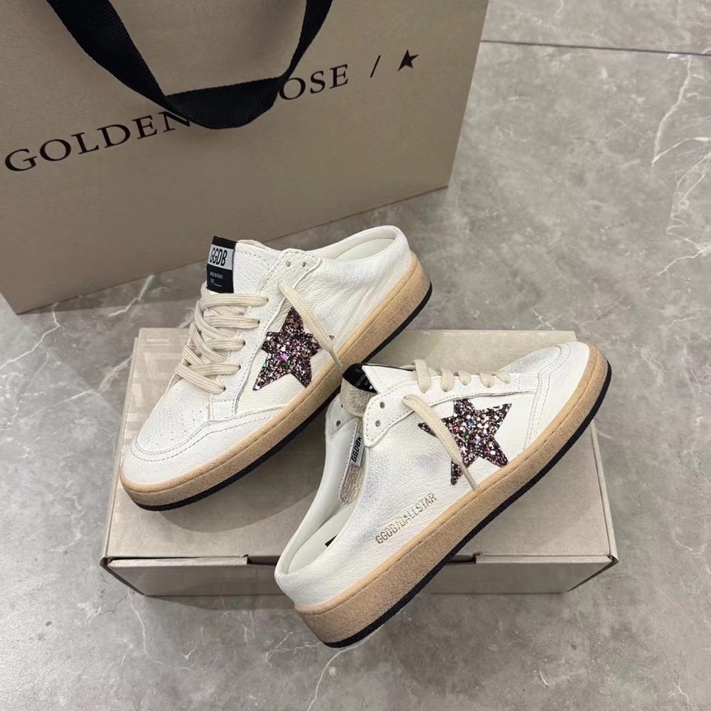 Golden Goose Glitter Star Half-Pack Sneakers